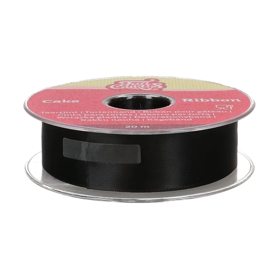 funcakes-tortenband-schwarz-25-mm-x-20-meter image 1