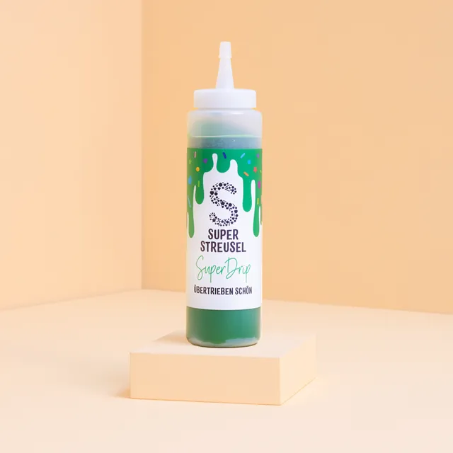 super-streusel-superdrip-kuchenglasur-flasche-dunkelgr-n-vanille-schoko image 1