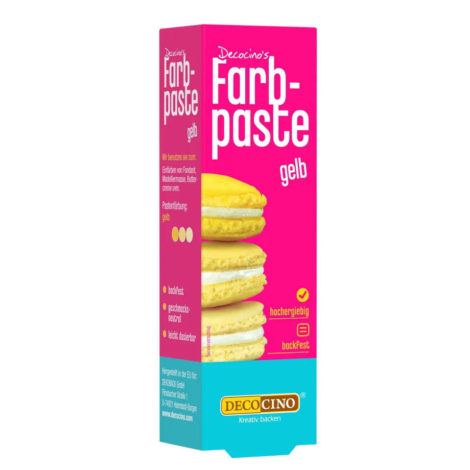 decocino-lebensmittelfarbpaste-gelb-20-g-backfeste-gel-farbe image 1