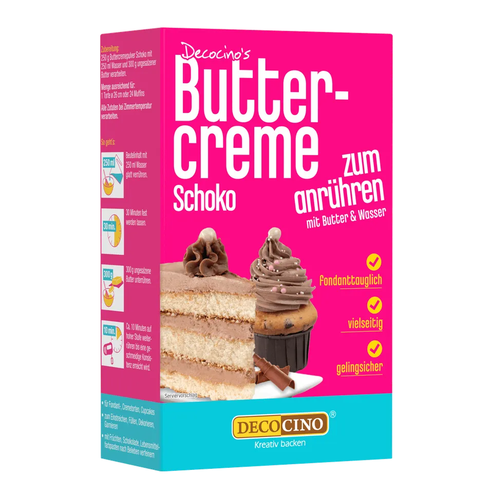 decocino-buttercreme-schoko-zum-anr-hren-250g-fondanttaugliche-tortencreme image 1