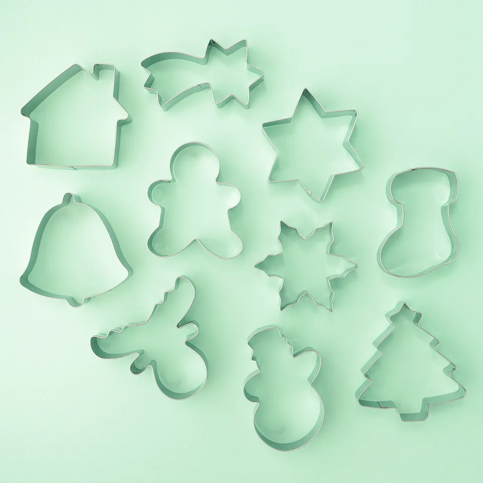 super-streusel-ausstechformen-set-10-teilig-weihnachten-8-cm image 1