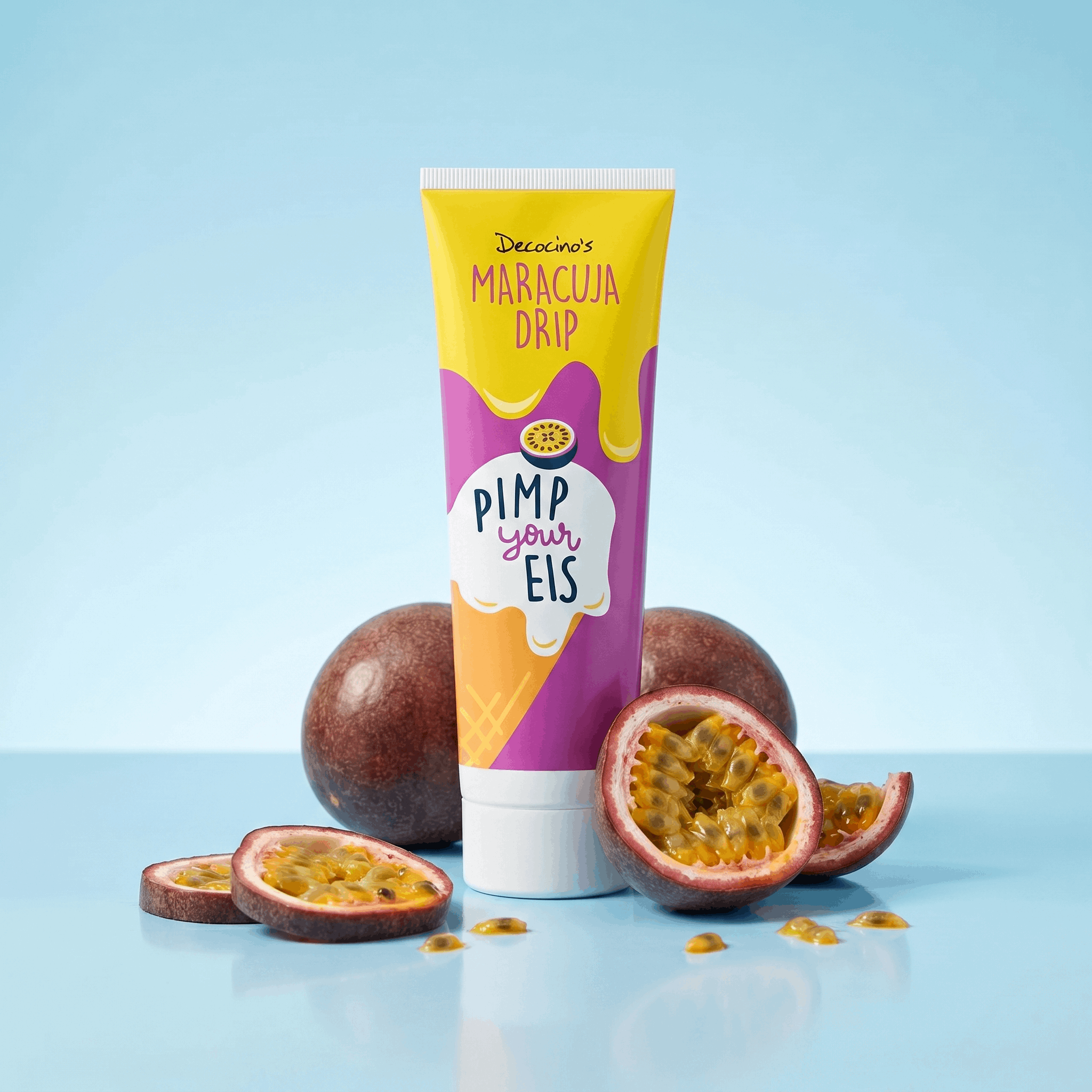 decocino-pimp-your-eis-maracuja-drip-frucht-topping-100g image 2
