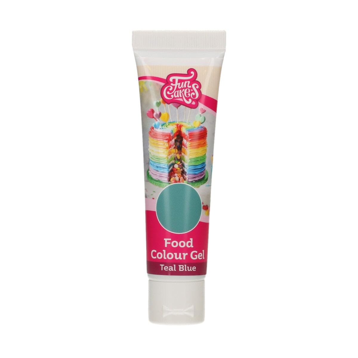 funcakes-food-colour-gel-teal-blue-lebensmittelfarbe-gel-30-g image 1